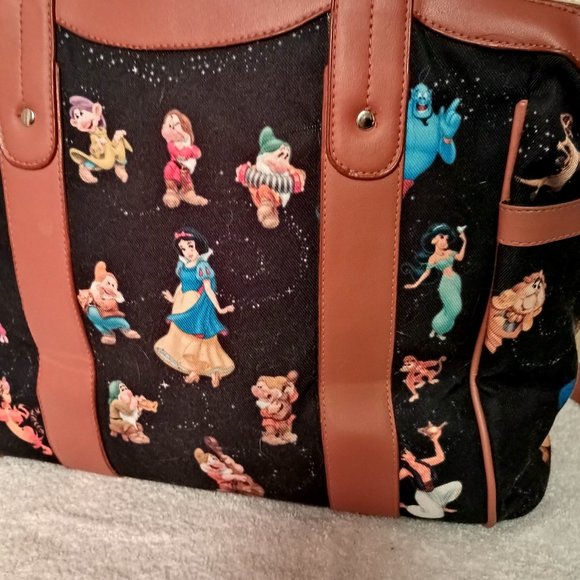 Bradford Exchange purse & buxton wallet Disney Magic Art Tote Bag princess set - Picture 6 of 12